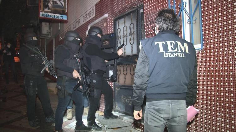 İstanbulda terör örgütü PKKya yönelik operasyonda 5 kişi gözaltına alındı