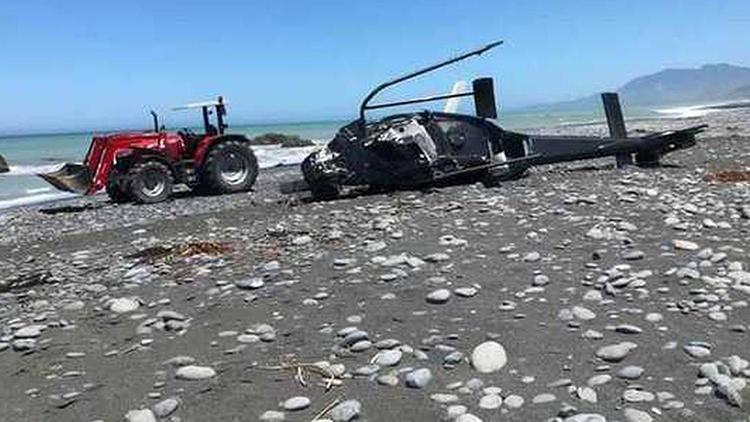 Yeni Zelandada helikopter düştü: 2 ölü, 3 yaralı