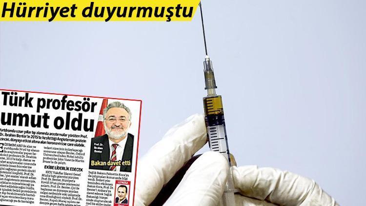 Son dakika haberi: Önce aşı şimdi de korona ilacında Türk keşfi