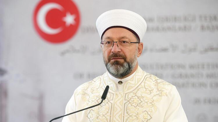 Diyanet İşleri Başkanı Ali Erbaş dua programına katılacak