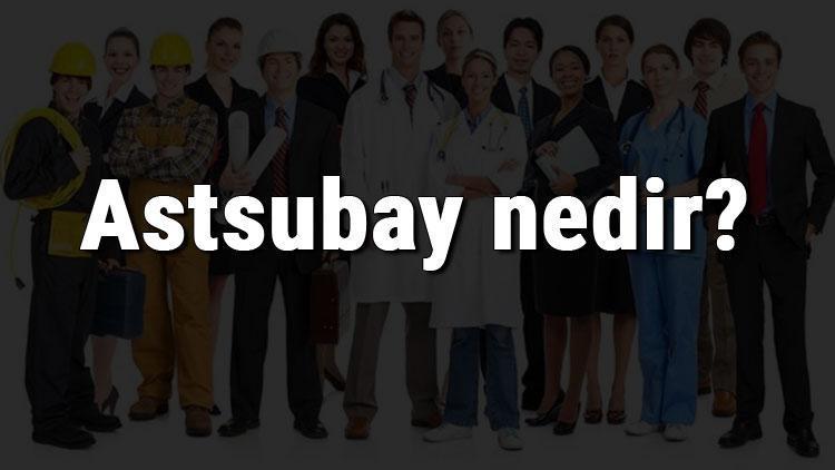 Astsubay nedir, ne iş yapar ve nasıl olunur Astsubay olma şartları, maaşları ve iş imkanları