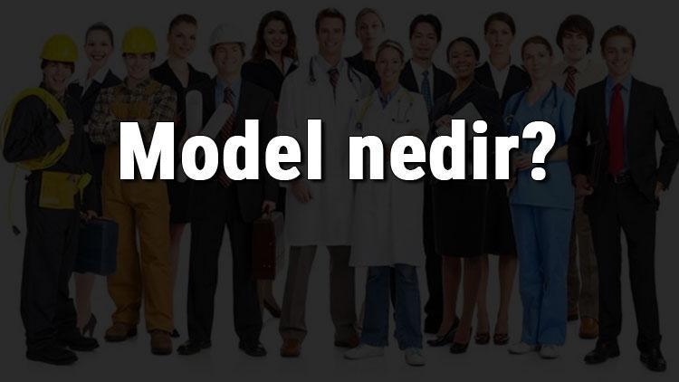 Model nedir, ne iş yapar ve nasıl olunur Model olma şartları, maaşları ve iş imkanları