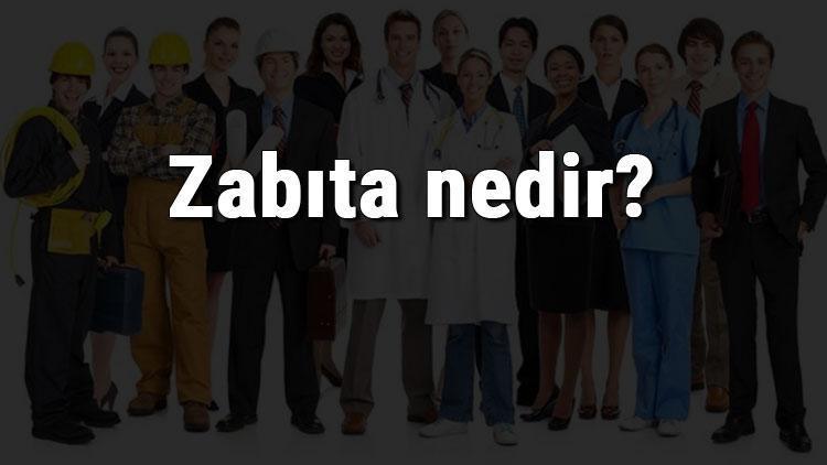 Zabıta nedir, ne iş yapar ve nasıl olunur Zabıta olma şartları, maaşları ve iş imkanları