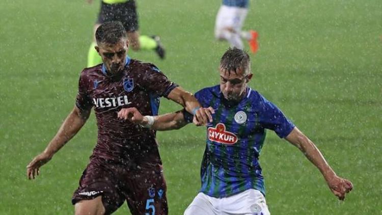 Trabzonspor ile Çaykur Rizespor rekabetinde bordo-mavili takım üstün