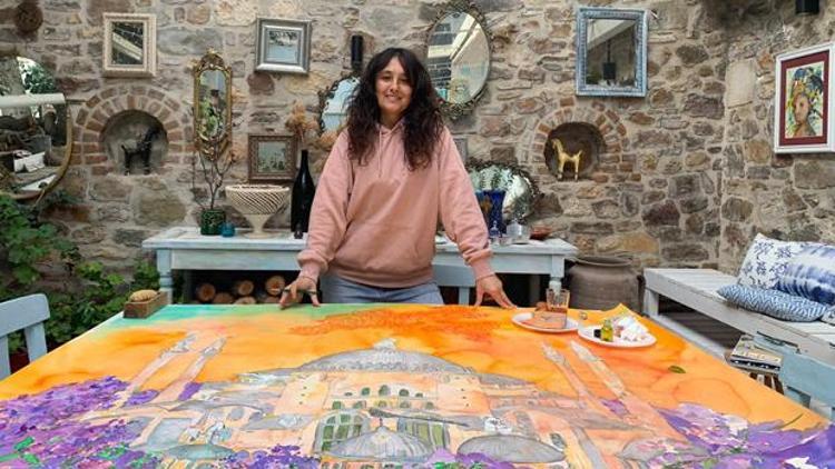 Ressam Pınar Tınç: Evde kalmak, ruhumu gezmeye zorladı
