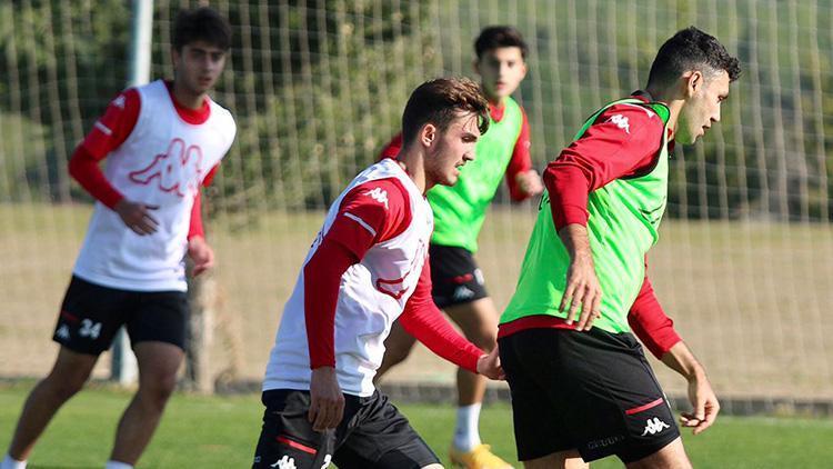 Antalyasporda Kayserispor maçı hazırlıkları