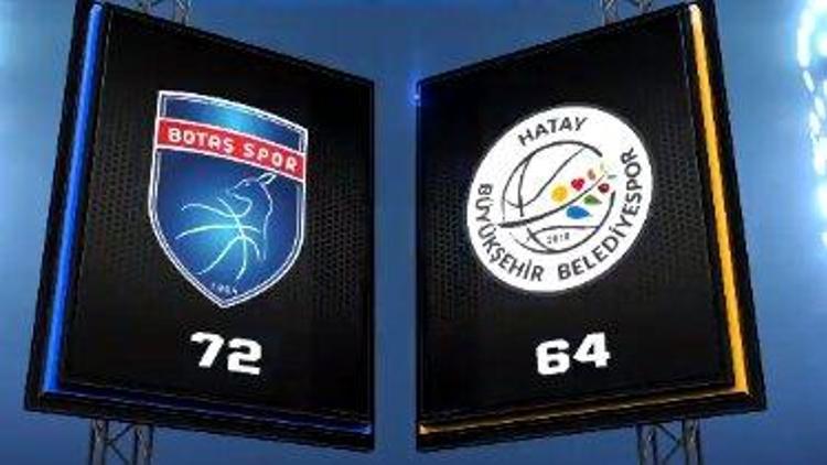 Kadınlar Basketbol Süper Ligi | BOTAŞ 72-64 Hatay Büyükşehir Belediyespor