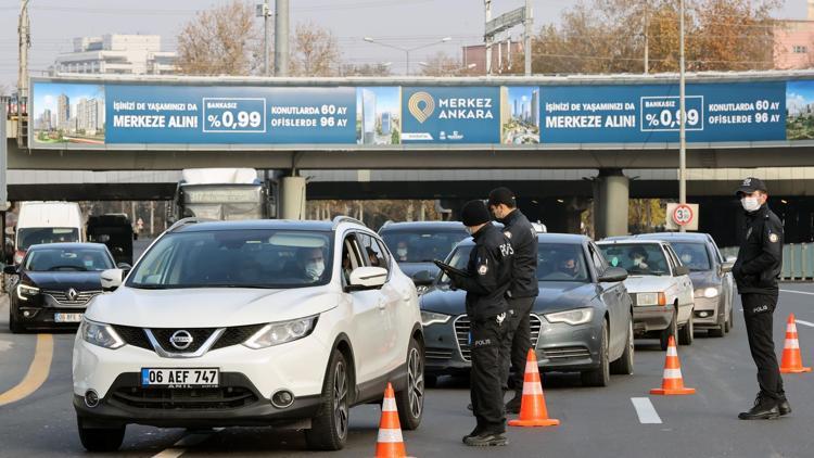 Kısıtlama denetimi devam etti