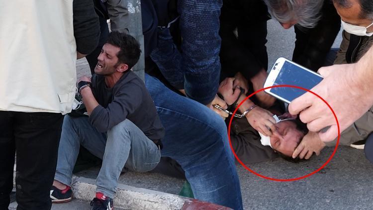 Antalyada akılalmaz anlar Polis isyan etti: Oğlum maske bu maske