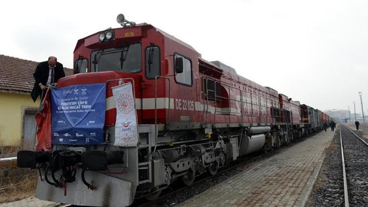 Son dakika... Çine gidecek olan ikinci ihracat yük treni yola çıktı