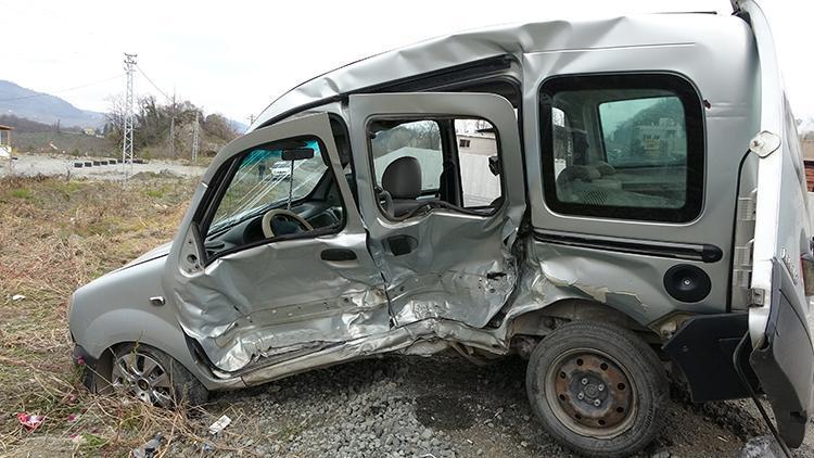 Ordu’da trafik kazası: 2 yaralı