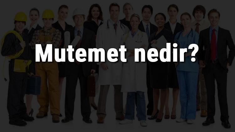 Mutemet nedir, ne iş yapar ve nasıl olunur Mutemet olma şartları, maaşları ve iş imkanları