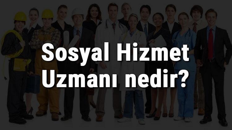 Sosyal Hizmet Uzmanı nedir, ne iş yapar ve nasıl olunur Sosyal Hizmet Uzmanı olma şartları, maaşları ve iş imkanları