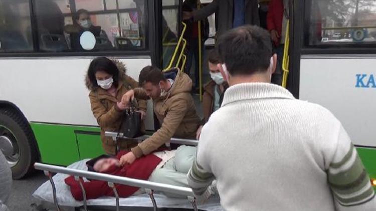 Otobüsünde rahatsızlanan yolcuyu güzergahından çıkıp, hastaneye götürdü