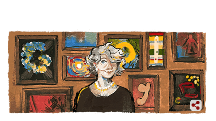 Sanatçı Aliye Berger kimdir Google Aliye Bergeri doodle yaptı