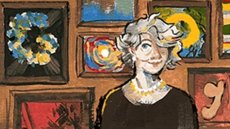 Googledan gravür sanatçısı Aliye Bergerin 117. doğum gününe özel doodle