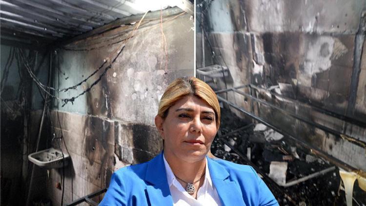 Kayserispor Başkanı Berna Gözbaşının fabrikasında yangın