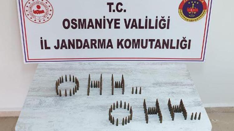 Amanoslarda, PKKlı teröristlere ait mühimmat ve patlayıcı ele geçirildi