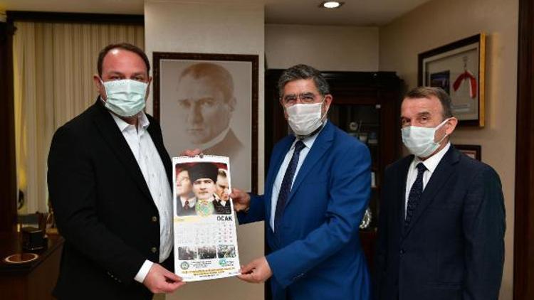 İzmir Servisçiler Odasından Başkan Utku Gümrükçüye Teşekkür Ziyareti
