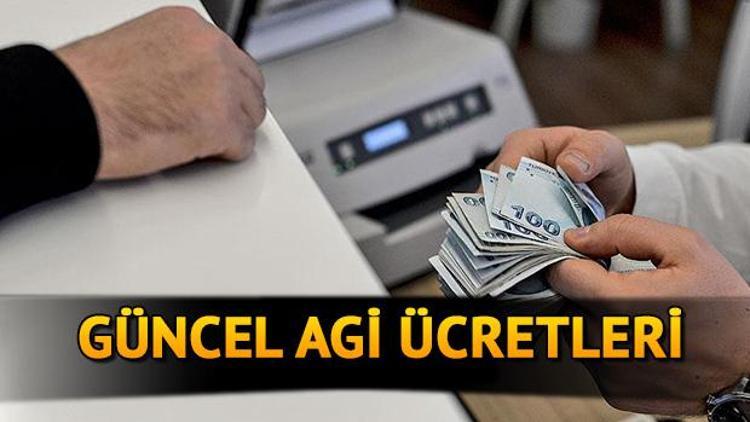 AGİ ne kadar 2021 AGİ ücretleri belli oluyor