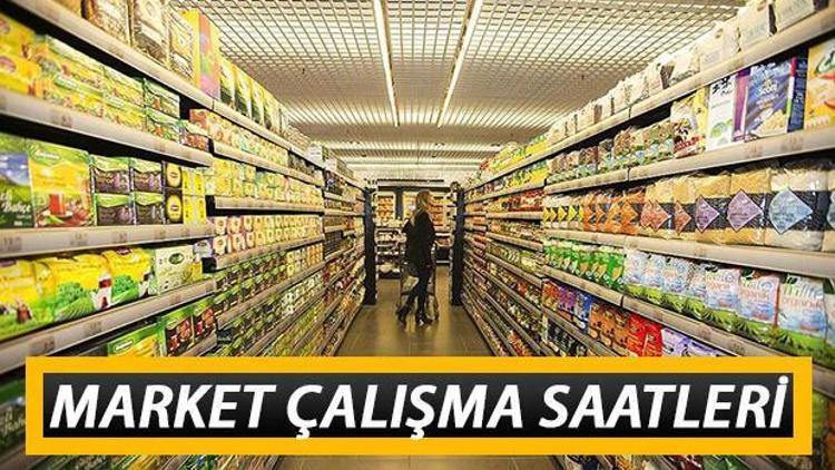 Hafta sonu marketlerin çalışma saatleri 26-27 Aralık sokağa çıkma yasağında marketler saat kaçta kapanıyor