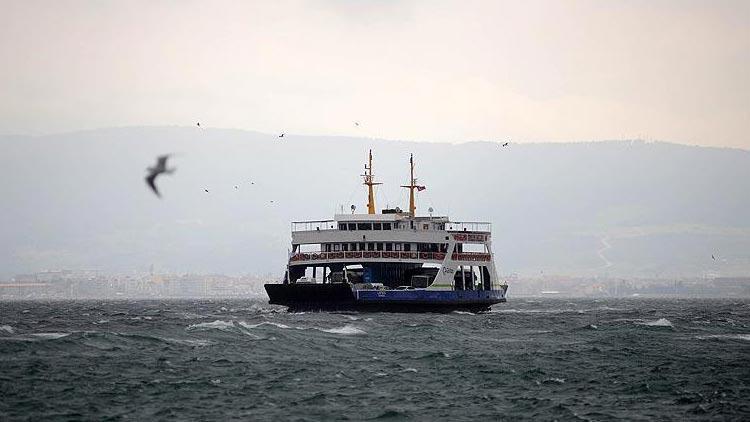 Gökçeada ve Bozcaadada yarınki feribot seferleri iptal edildi