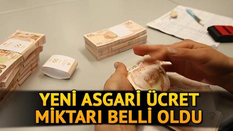 Asgari ücret 2021 ne kadar oldu Yeni asgari ücret zammı açıklandı