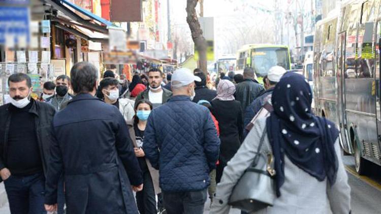 Diyarbakırda kısıtlamanın ardından dikkat çeken yoğunluk