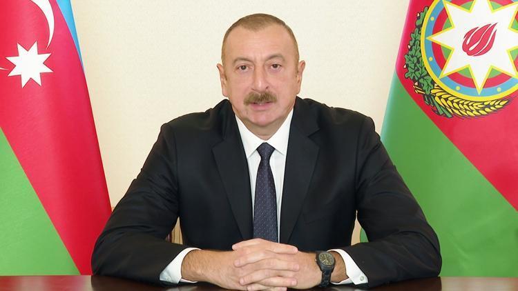 Azerbaycan Cumhurbaşkanı Aliyevden tebrik mesajı