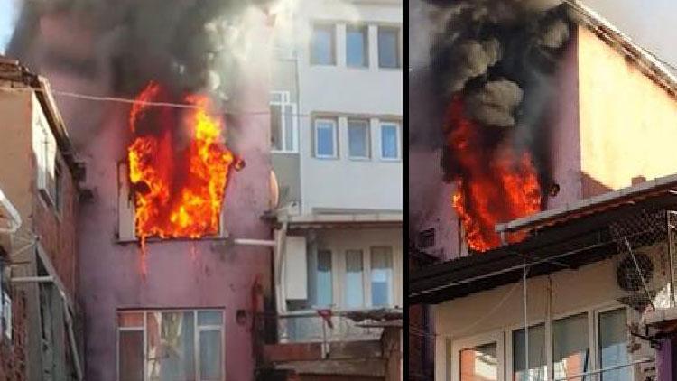 Feci yangın Ev kullanılmaz hâle geldi, 2 kardeşi itfaiye kurtardı