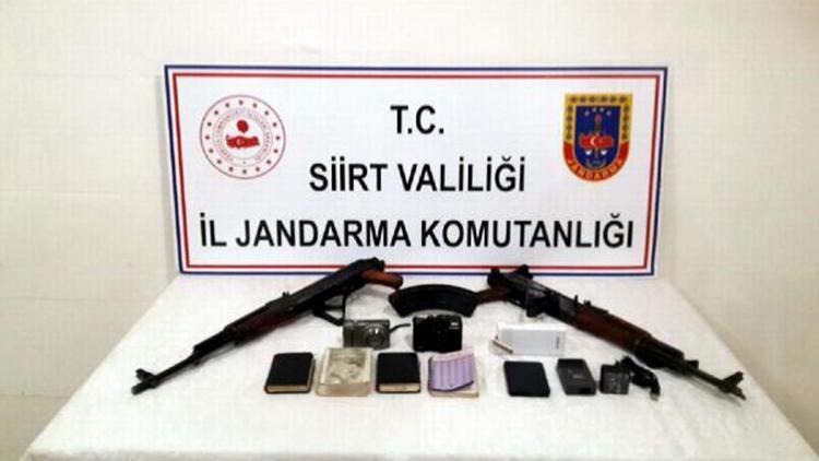 Siirtte PKKya ait silah ele geçirildi
