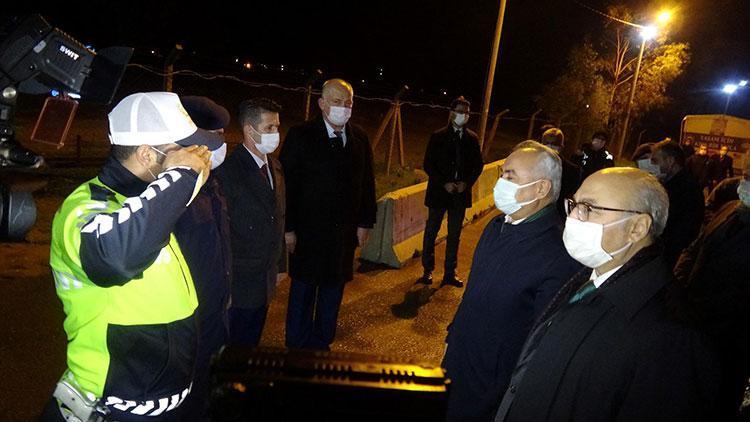 Bakan Yardımcısı Ersoydan yılbaşı gecesi polislere ziyaret