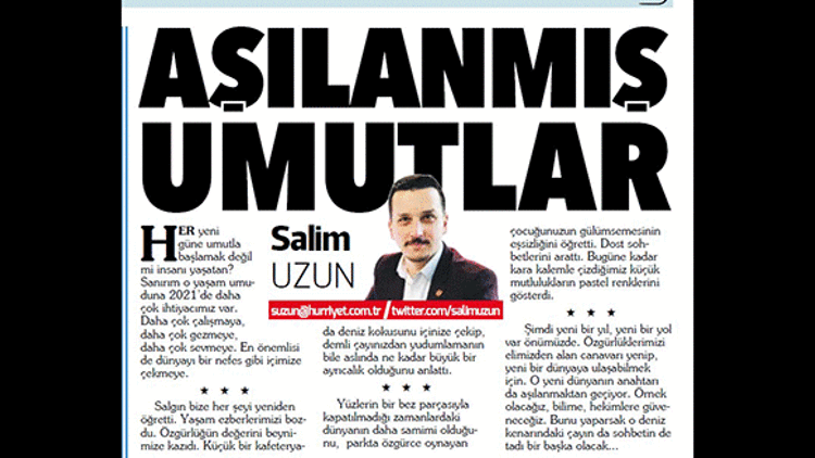 AŞILANMIŞ UMUTLARAŞILANMIŞ UMUTLAR