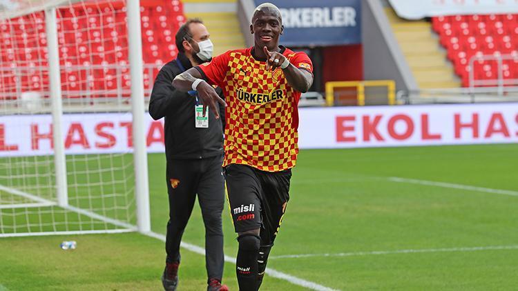 Göztepede Cherif Ndiaye coştu, Ideye Brown beklentileri karşılayamadı