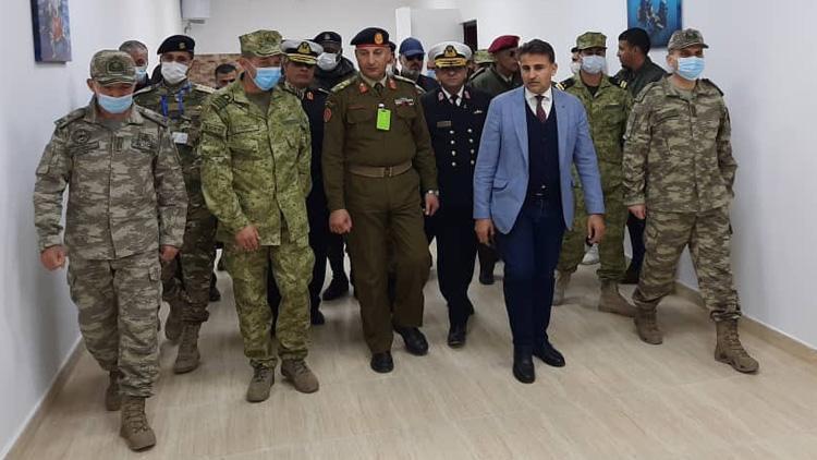 Libya Savunma Bakanı Nemruştan Deniz Eğitim Merkezi Komutanlığına ziyaret