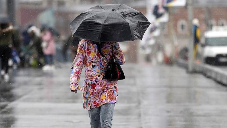 Meteorolojiden son hava durumu raporu Sağanak yağış uyarısı