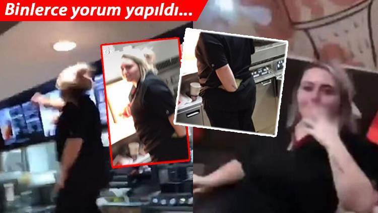 Dünyaca ünlü fast food zincirinden skandal görüntüler