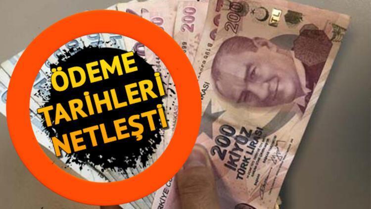 Ocak ayı emekli ve memur maaşı ne zaman yatacak Zamlı memur ve emekli (SSK ve Bağkur) maaşları belli olmuştu