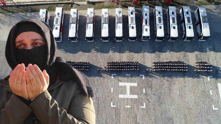 Jandarma komandolar Diyarbakırdan Suriyeye uğurlandı