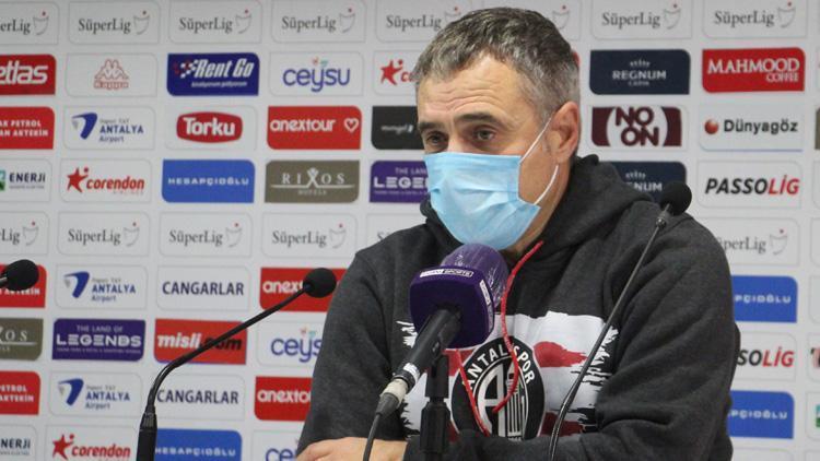Fraport TAV Antalyaspor Teknik Direktörü Ersun Yanal: Kritik bir galibiyetti