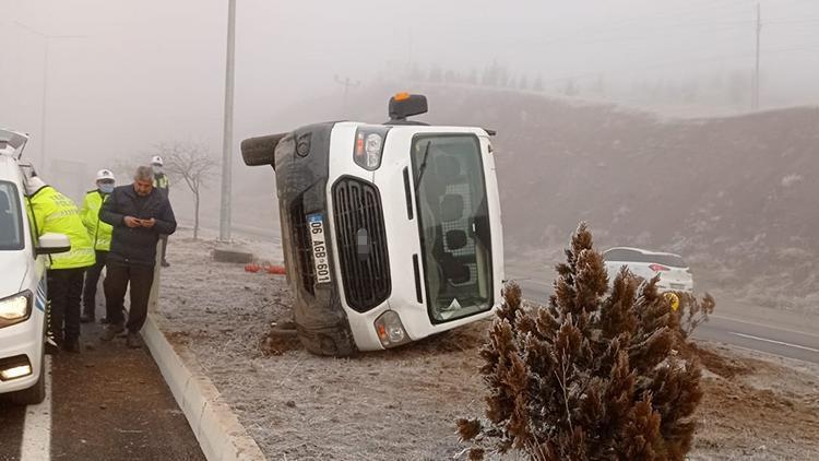 Elazığ’da 2 ayrı trafik kazası : 5 yaralı