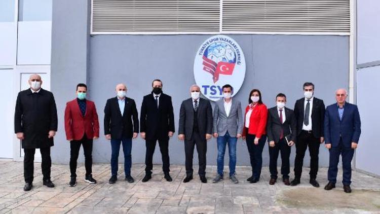 Başkan Zorluoğlundan TSYD Trabzon Şubesine ziyaret
