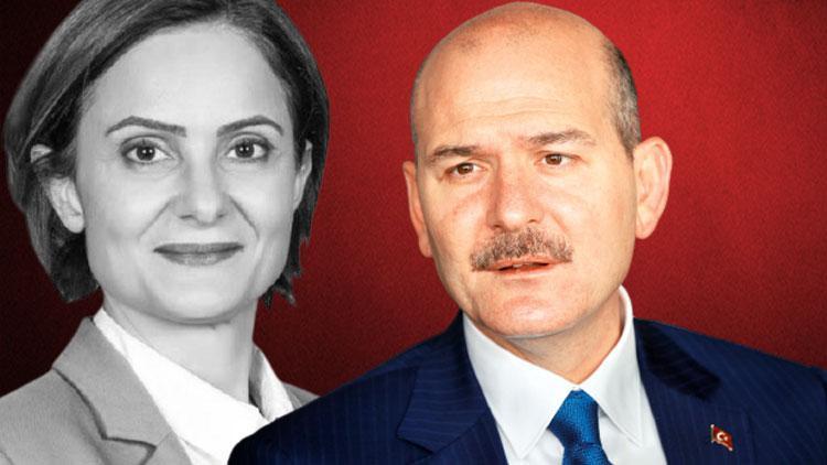 İçişleri Bakanı Soyludan Canan Kaftancıoğlu açıklaması