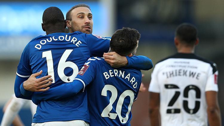 Everton 2 - 1 Rotherham (Cenk Tosun gol attı)