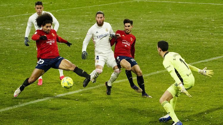 Real Madrid, Osasuna deplasmanında golsüz berabere kaldı