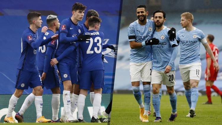 Chelsea ve Manchester City, Federasyon Kupasında 4. tura yükseldi