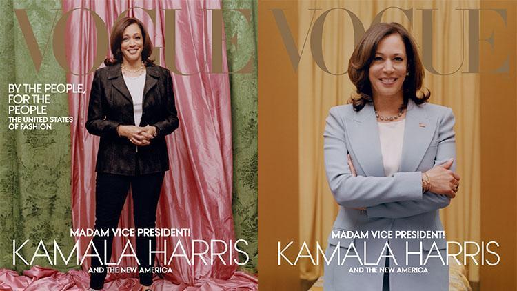 ABDnin ünlü moda dergisi Voguea Kamala Harris tepkisi