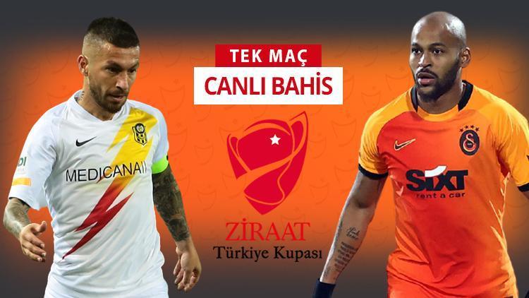 Galatasaray derbi öncesi kupa sınavında Yeni Malatyaspora karşı iddaada galibiyetlerine...