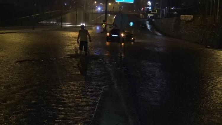 Meteoroloji uyarmıştı Yağış bir anda bastırdı