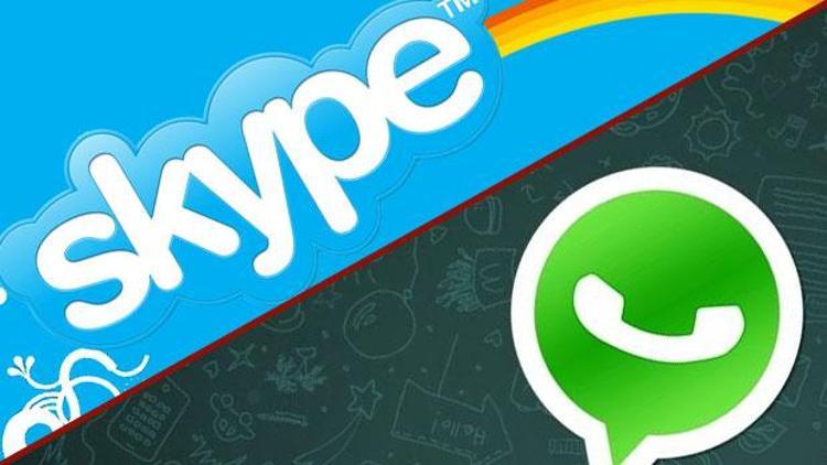 Microsoft: WhatsAppı bırak Skype kullan